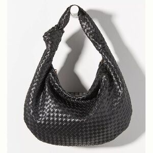 Anthropologie The Brigitte Satchel by Melie Bianco inspired by Bottega Veneta